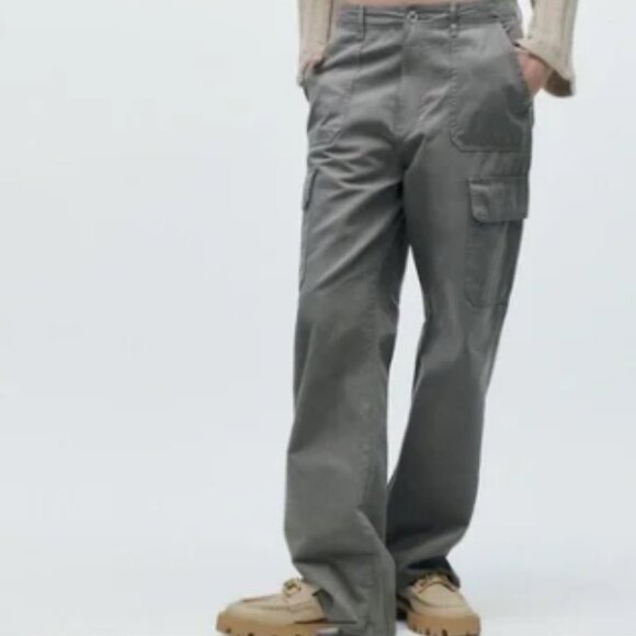 Zara Leather Buckle Lug Sole Loafers - Picture 2 of 8